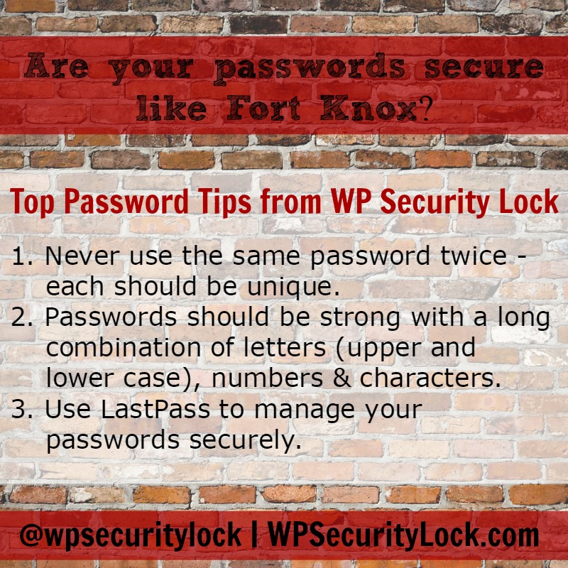 Password Tips